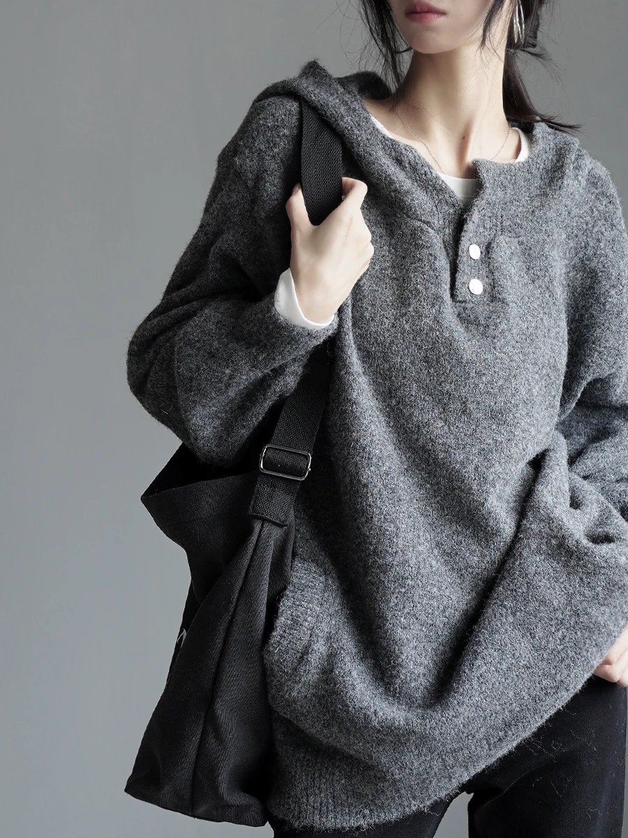 Warmo мягкий уютный зимний новый свободный вязаный шерстяной свитшот повседневная женская толстовка с капюшоном Long Sve oulder Relax Fit круглый Ne
Warmo мягкий уютный зимний новый свободный вязаный шерстяной свитшот повседневная женская толстовка с капюшоном Long Sve oulder Relax Fit круглый Ne