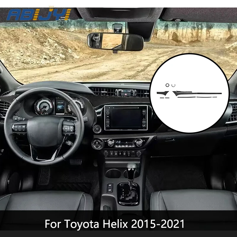 Center Dash Carbon Fiber Interior Stickers For Toyota Hilux 2015 2016 2017 2018 2019 2020 2021 Car Interior Accessories
Center Dash Carbon Fiber Interior Stickers For Toyota Hilux 2015 2016 2017 2018 2019 2020 2021 Car Interior Accessories