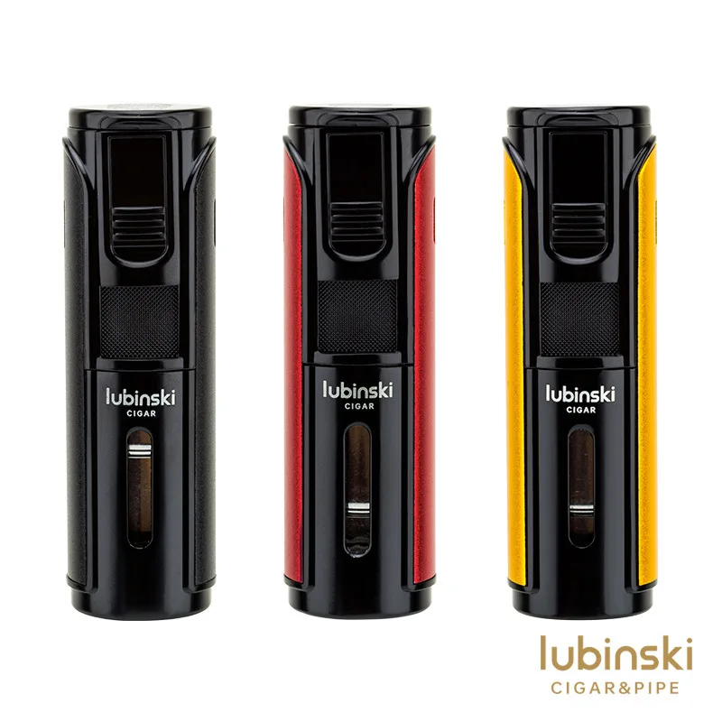 LUBINSKI 2-in-1 Cigar Lighter with Five Dash Windproof Lighter, Zinc Alloy Body, High Pressure Spray Technology Portable Lighte
LUBINSKI 2-in-1 Cigar Lighter with Five Dash Windproof Lighter, Zinc Alloy Body, High Pressure Spray Technology Portable Lighte