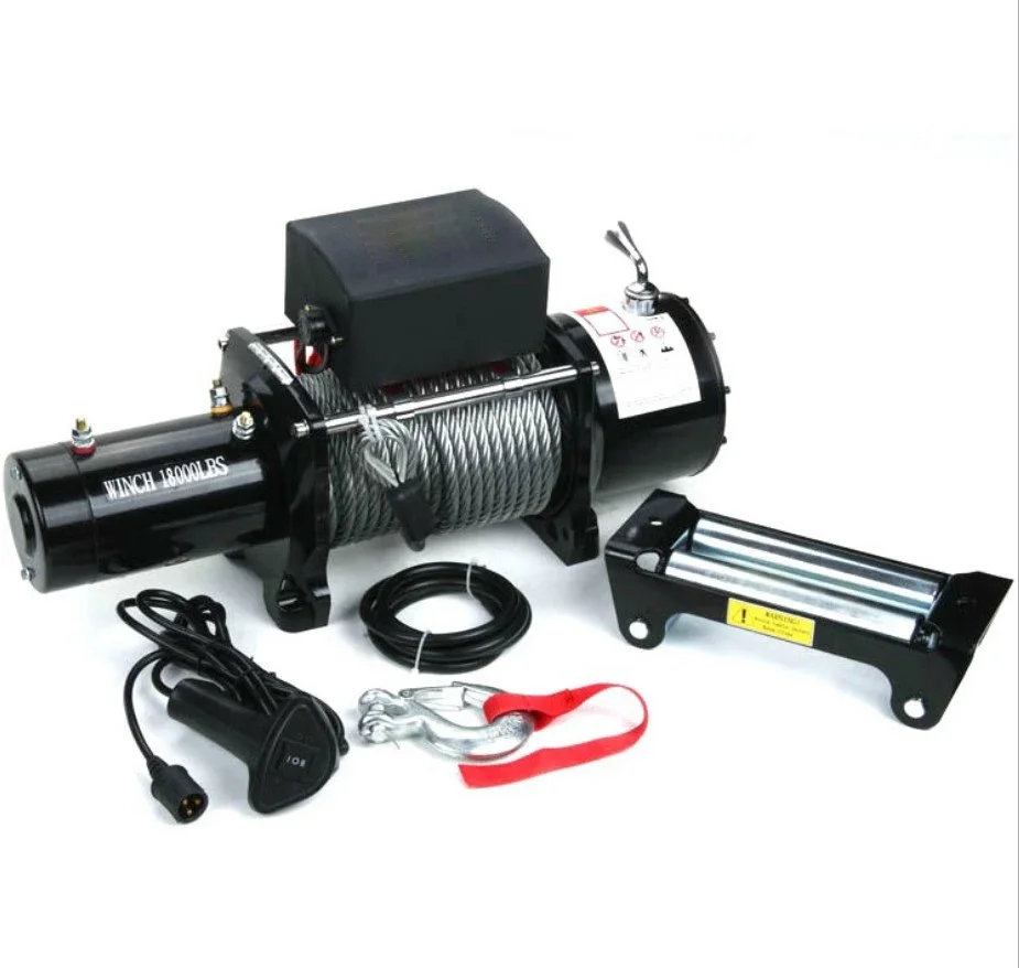 Electric Drum Winch Remote Switch Control Winch 18000lbs 12V/24V Trailer Rescue Winches
Electric Drum Winch Remote Switch Control Winch 18000lbs 12V/24V Trailer Rescue Winches