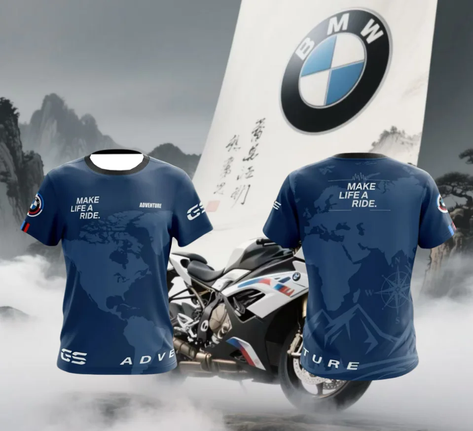 Лето 2022, мужская быстросохнущая футболка GS BMW для мотоцикла, велосипедный костюм, гоночный костюм с коротким рукавом, повседневная дышащая мода Y2K
Лето 2022, мужская быстросохнущая футболка GS BMW для мотоцикла, велосипедный костюм, гоночный костюм с коротким рукавом, повседневная дышащая мода Y2K