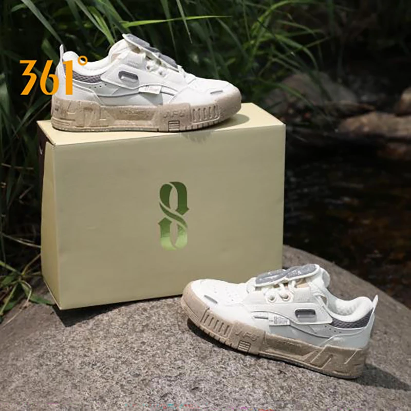 361 Degrees New Trajectory 4.0 Women Skateboard Shoes Thick Bottom Breathable Mesh Synthetic Leather Female Sneakers 682326603F
361 Degrees New Trajectory 4.0 Women Skateboard Shoes Thick Bottom Breathable Mesh Synthetic Leather Female Sneakers 682326603F