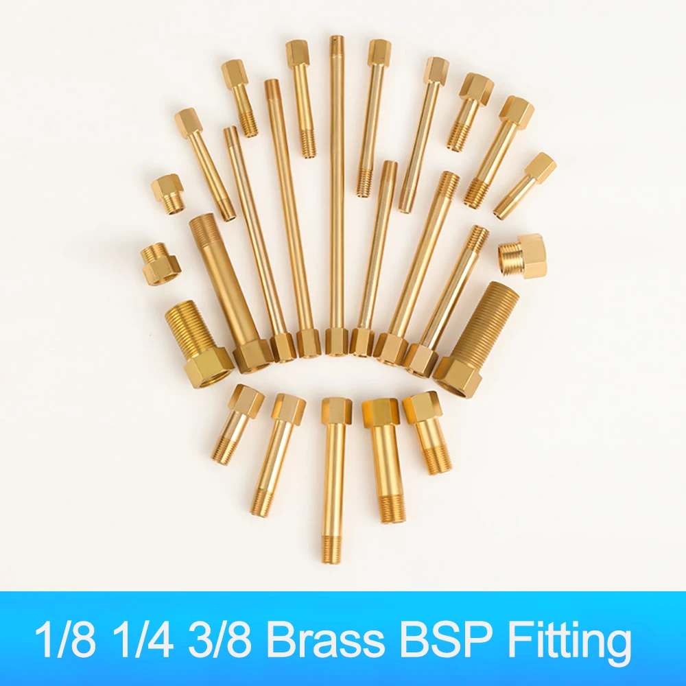 1 1/8" 1/4" 3/8" Male Female Brass BSP Hexagonal Thread Copper Fittings Mechanical Extend Joint Extension Connector Pipe Fitting
1 1/8" 1/4" 3/8" Male Female Brass BSP Hexagonal Thread Copper Fittings Mechanical Extend Joint Extension Connector Pipe Fitting