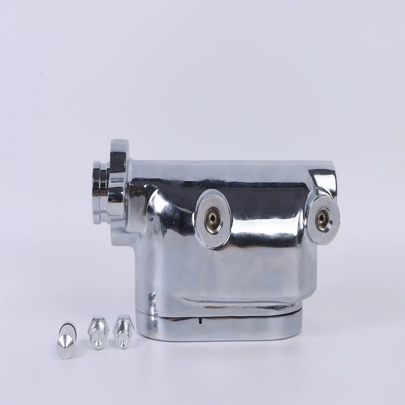 1pc Chrome Flat Brake Master Cylinder 1 Inch Bore 9/16 & 1/2 Inch Ports Dual For GM Cars Trucks 1950-2023
1pc Chrome Flat Brake Master Cylinder 1 Inch Bore 9/16 & 1/2 Inch Ports Dual For GM Cars Trucks 1950-2023