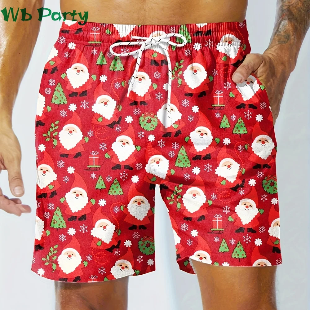 Шорты мужские с забавным рождественским принтом, одежда для спортзала, короткие штаны с кулиской и 3D принтом, модные пикантные Купальники, лето
Шорты мужские с забавным рождественским принтом, одежда для спортзала, короткие штаны с кулиской и 3D принтом, модные пикантные Купальники, лето