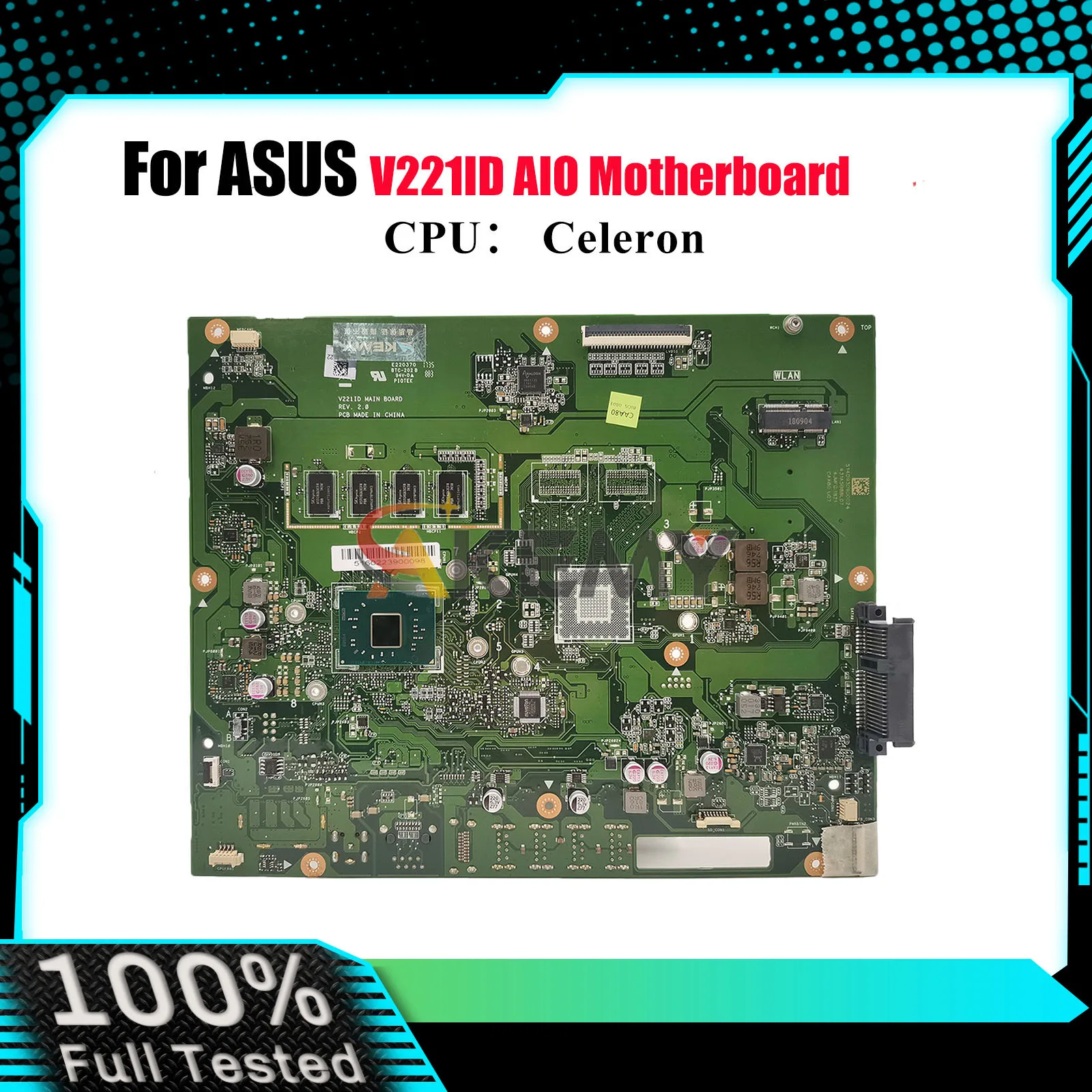 V221ID Motherboard For ASUS Vivo AiO V221IC V221IA V221I V221ID Mainboard With Celeron CPU 100% tests OK fast shipping stk
V221ID Motherboard For ASUS Vivo AiO V221IC V221IA V221I V221ID Mainboard With Celeron CPU 100% tests OK fast shipping stk