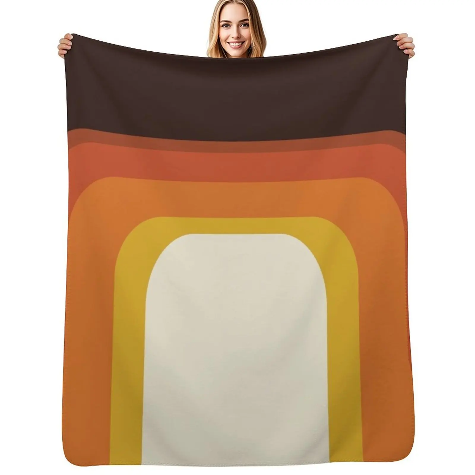 Mid-Century Modern Meets 1970s Orange Rainbow Throw Blanket Warm Throw Blanket Gift for Anniversary
Mid-Century Modern Meets 1970s Orange Rainbow Throw Blanket Warm Throw Blanket Gift for Anniversary