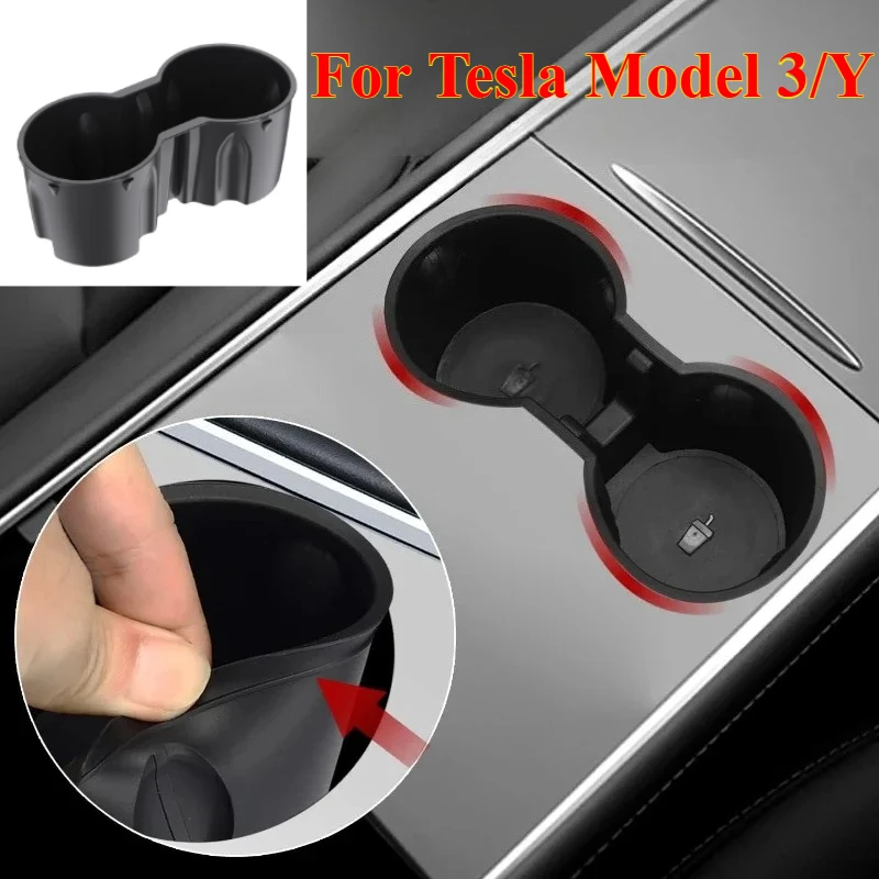 1PCS For Tesla center console Water cup holder TPE center console cup holder plugs into Tesla Model 3/Y internal accessories
1PCS For Tesla center console Water cup holder TPE center console cup holder plugs into Tesla Model 3/Y internal accessories