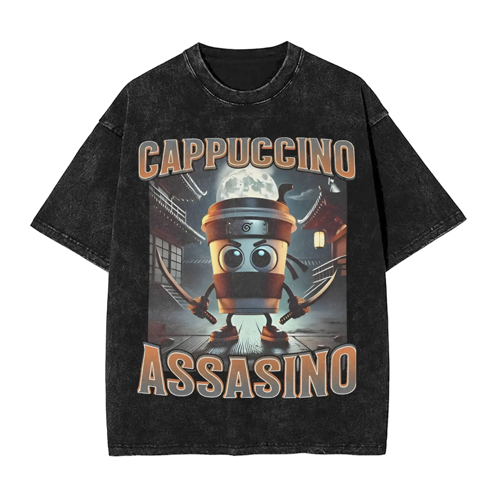 Italian Brainrot Cappuccino Assassino Funny Cappuccino Meme Washed T Shirts Streetwear Novelty T-Shirt Tee Shirt Men Women
Italian Brainrot Cappuccino Assassino Funny Cappuccino Meme Washed T Shirts Streetwear Novelty T-Shirt Tee Shirt Men Women