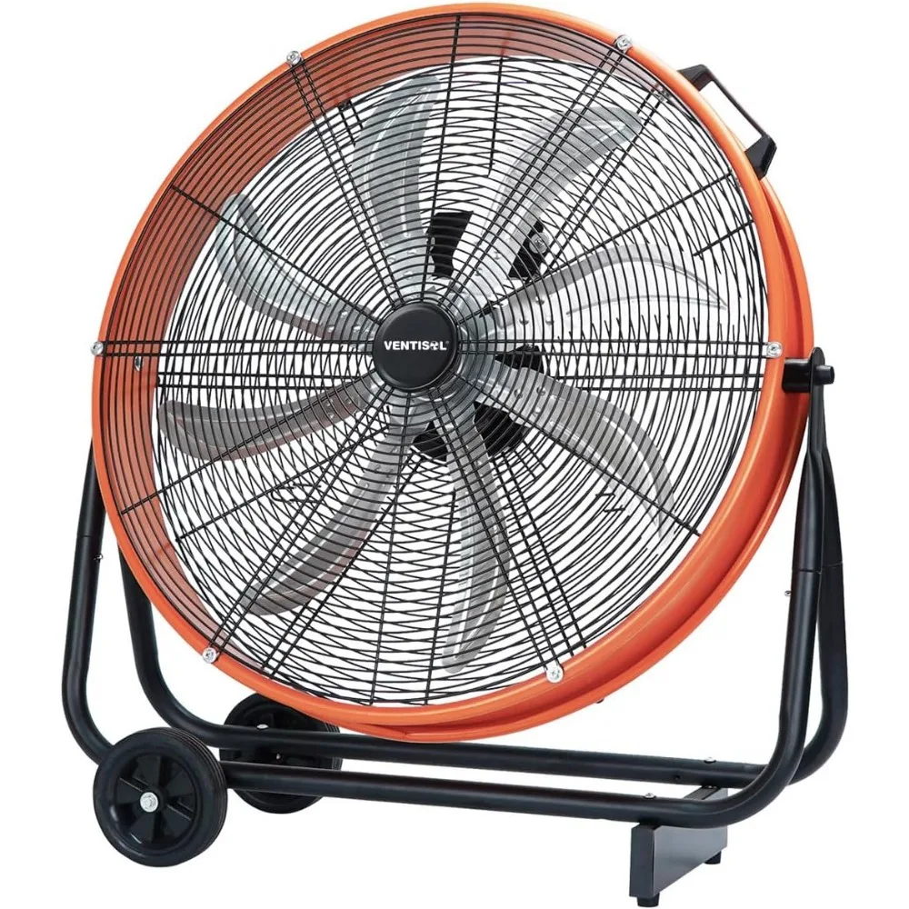 High Velocity 24 Inch Drum Fan, 9500 CFM for Industrial and Commercial Use
High Velocity 24 Inch Drum Fan, 9500 CFM for Industrial and Commercial Use