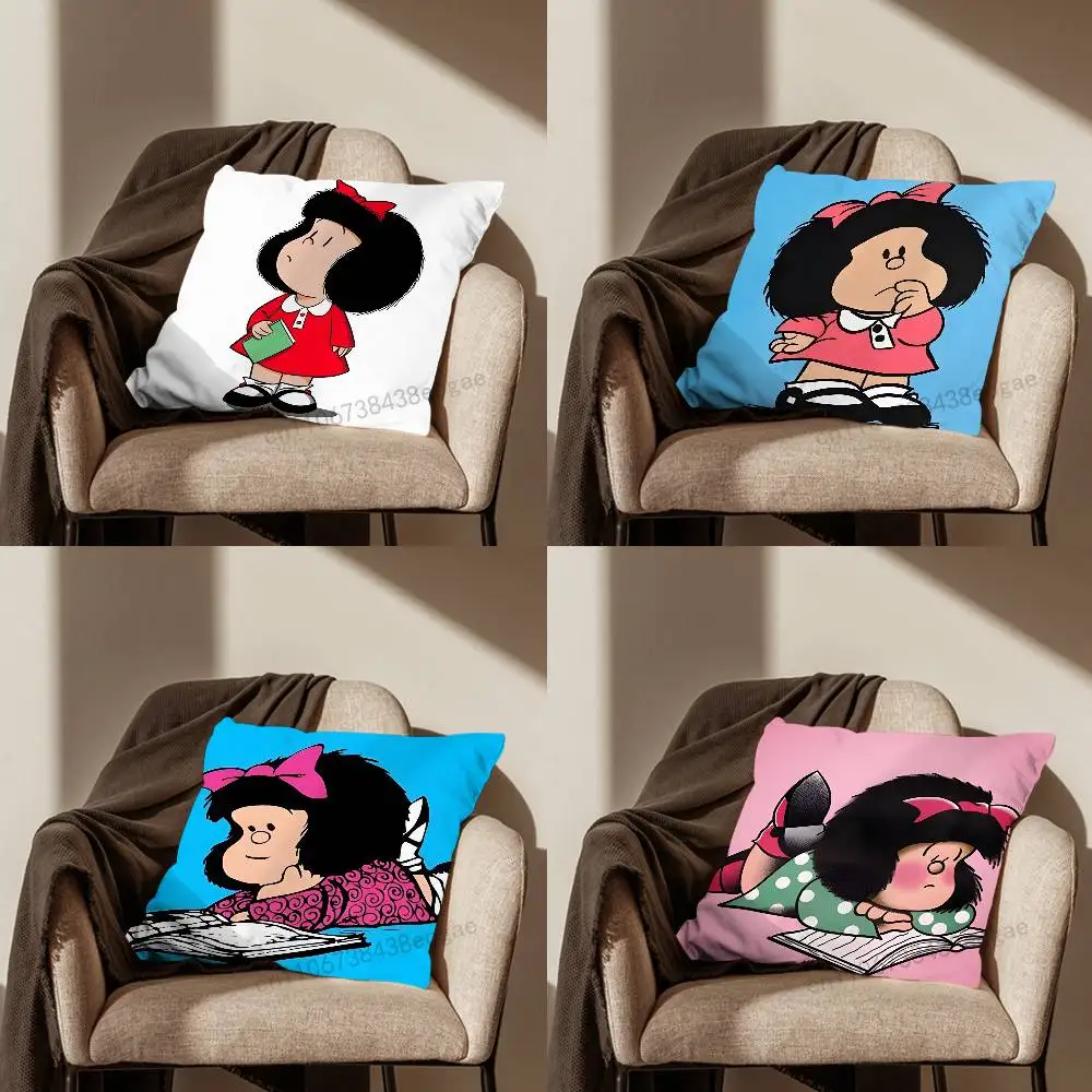 Чехол для подушки Comics M-Mafalda-ES, милый, размеры 45x45 см, 55x55 см, 30x30 см, для украшения и защиты дома, спальни
Чехол для подушки Comics M-Mafalda-ES, милый, размеры 45x45 см, 55x55 см, 30x30 см, для украшения и защиты дома, спальни