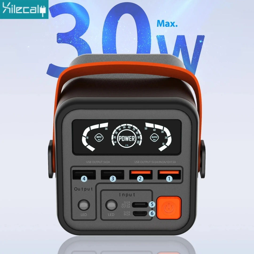 Xilecaly 60000mAh Outdoor Power Bank For iPhone Samsung iPad LED Light PD 45W Fast Charger Outdoor Power Station For Camping DJI
Xilecaly 60000mAh Outdoor Power Bank For iPhone Samsung iPad LED Light PD 45W Fast Charger Outdoor Power Station For Camping DJI