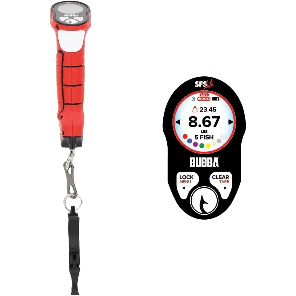 Bluetooth Compatible Tournament Fishing Scale, LED Display, 60lb Capacity