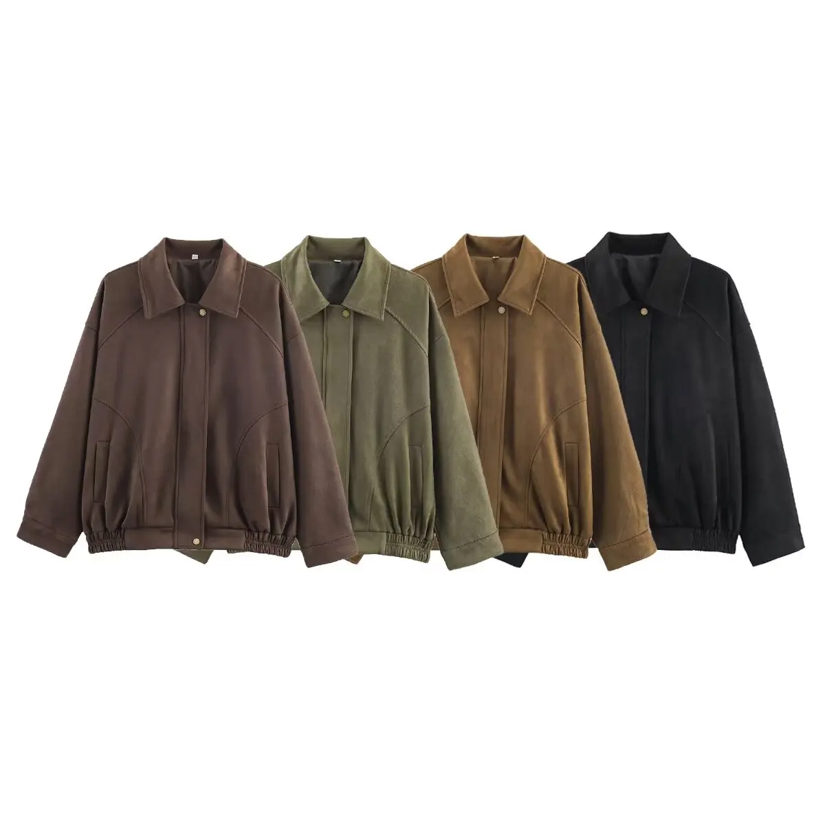 2025 женские осенние куртки-пилот, пальто, повседневные однотонные свободные куртки с отложным воротником на молнии, женская элегантная уличная куртка, верхняя одежда, одежда
2025 женские осенние куртки-пилот, пальто, повседневные однотонные свободные куртки с отложным воротником на молнии, женская элегантная уличная куртка, верхняя одежда, одежда