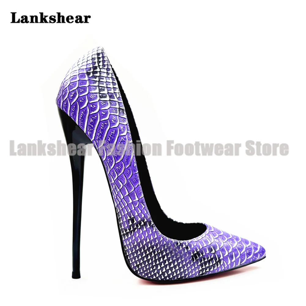 Snake Pattern Stiletto Heels Pumps Luxurious Pointy Toe Slip On High Heels Party Dress Shoes Women Sandalias De Mujer Verano
Snake Pattern Stiletto Heels Pumps Luxurious Pointy Toe Slip On High Heels Party Dress Shoes Women Sandalias De Mujer Verano