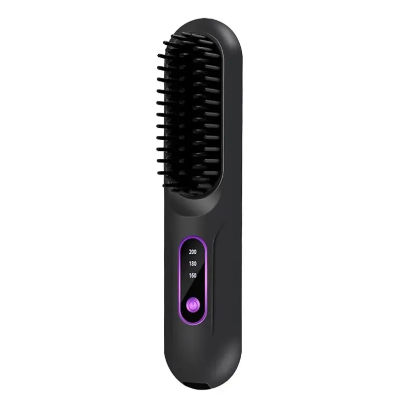 A83G-Hair Straightening Brush 3 Temperature Settings Hair Straightening Brush With LCD Display For Travel Home Styling
A83G-Hair Straightening Brush 3 Temperature Settings Hair Straightening Brush With LCD Display For Travel Home Styling