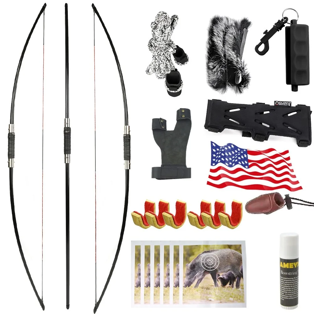 Archery Takedown English Longbow Arrow Set 60/65Ibs 64.5'' Bow for Adults Archery Hunting Shooting Target RH LH Outdoor Sport
Archery Takedown English Longbow Arrow Set 60/65Ibs 64.5'' Bow for Adults Archery Hunting Shooting Target RH LH Outdoor Sport
