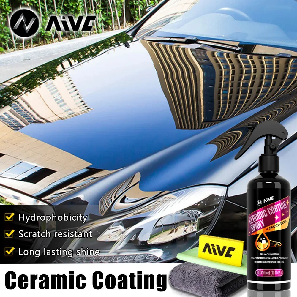 Ceramic Car Coating Spray Nano Ceramic Coating For Auto Paint Care Hydrophobic Crystal Durable Protection Paintwork Shine Shield
Ceramic Car Coating Spray Nano Ceramic Coating For Auto Paint Care Hydrophobic Crystal Durable Protection Paintwork Shine Shield