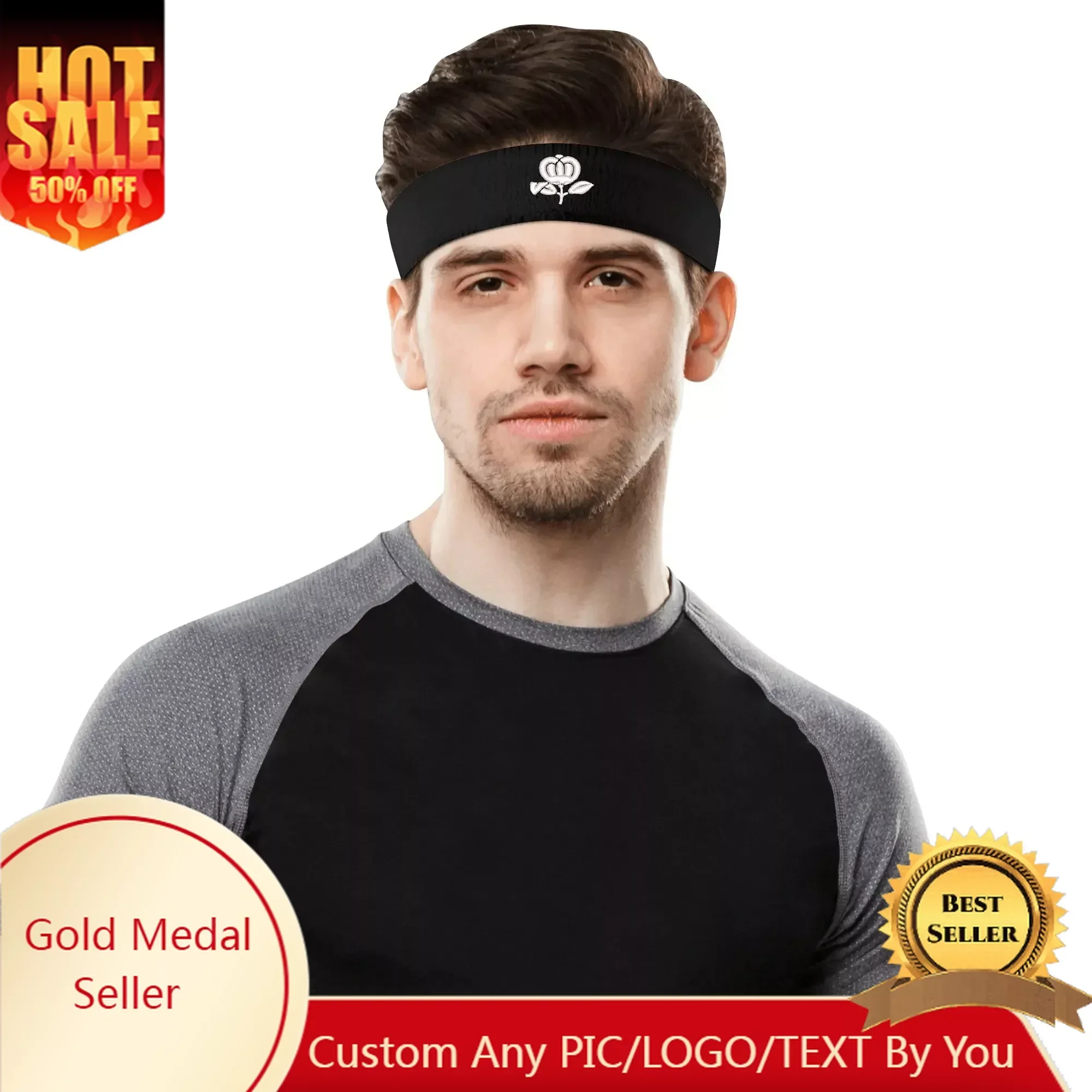 Fleetwood Mac Embroidered Sports Headband Mens Womens Sweatband Bandana Fitness Sweat Absorb Band DIY Name & Team Name & Colors
Fleetwood Mac Embroidered Sports Headband Mens Womens Sweatband Bandana Fitness Sweat Absorb Band DIY Name & Team Name & Colors