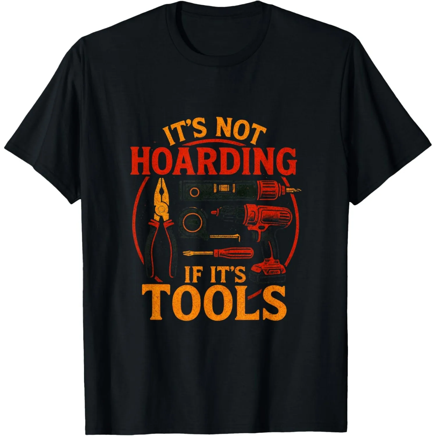 Funny Tools Graphic Tee Men's Casual Cotton Round Neck Short Sleeve T-Shirt for Dad
Funny Tools Graphic Tee Men's Casual Cotton Round Neck Short Sleeve T-Shirt for Dad