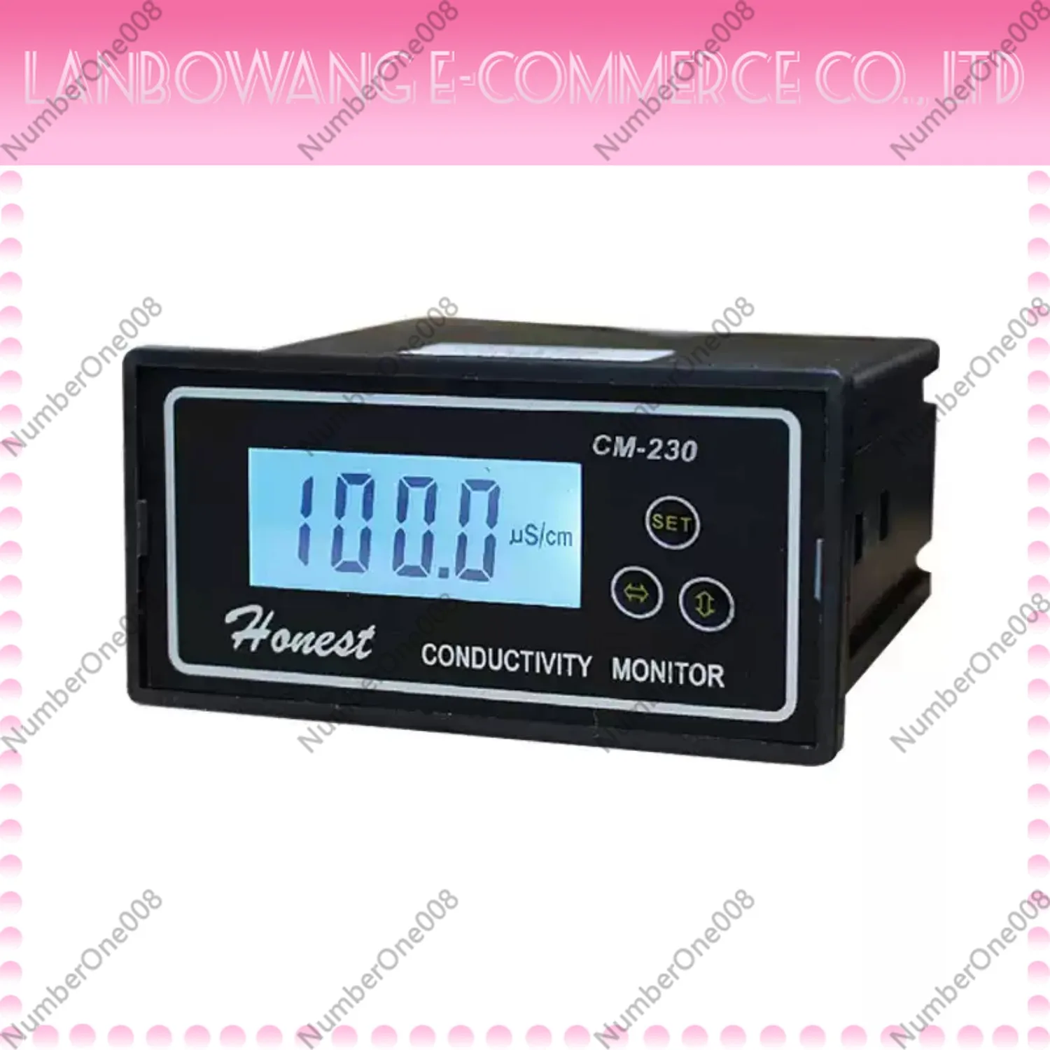CM-230K Online Conductivity Monitor Tester Meter Analyzer Contact Relay NC 0-1999us/cm Error 2%FS ATC Alarm Output 4-20mA
CM-230K Online Conductivity Monitor Tester Meter Analyzer Contact Relay NC 0-1999us/cm Error 2%FS ATC Alarm Output 4-20mA