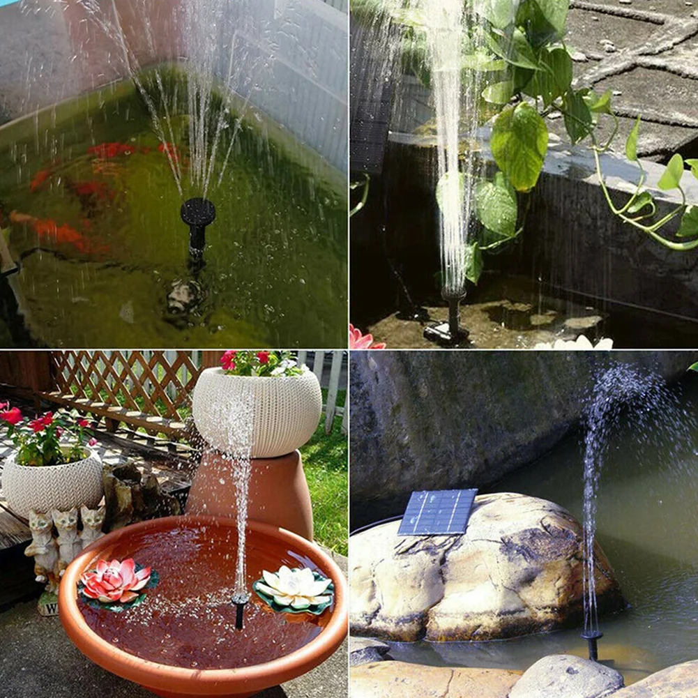 Солнечный водяной фонтан, мини-насос для бассейна, плавающий водяной фонтан, насос для освещения/циркуляции воды
Солнечный водяной фонтан, мини-насос для бассейна, плавающий водяной фонтан, насос для освещения/циркуляции воды
