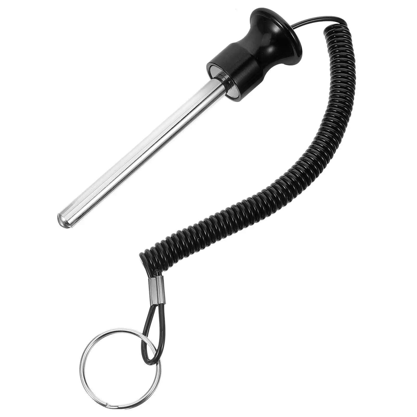 Black 10x105mm Weight Stack Pin Aluminum Alloy Fitness Pulley Accessories Exercise Bike Weights Adjustable Rope Length Strength
Black 10x105mm Weight Stack Pin Aluminum Alloy Fitness Pulley Accessories Exercise Bike Weights Adjustable Rope Length Strength