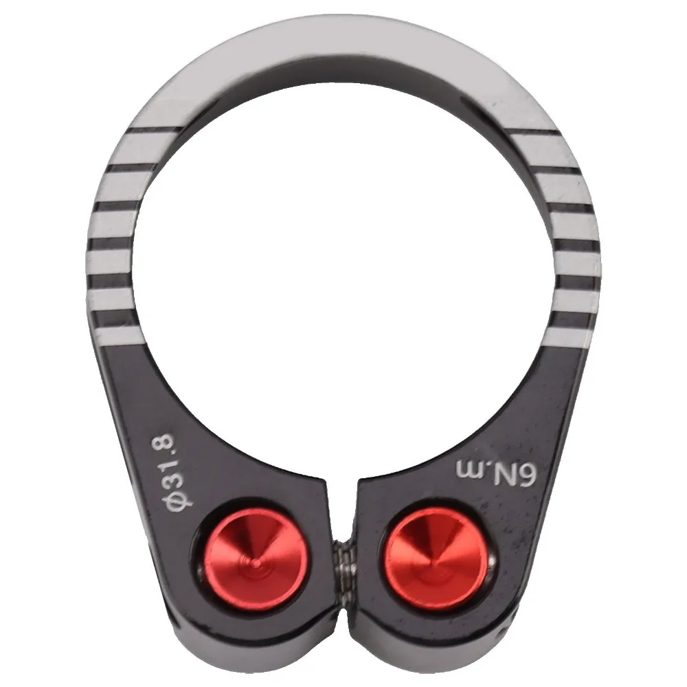 Aluminum Alloy Bike Seat Post Clamp Adjustable Hollow Lock Mountain Road Bike Seat Post Clamp Easy Installation CNC Machined
Aluminum Alloy Bike Seat Post Clamp Adjustable Hollow Lock Mountain Road Bike Seat Post Clamp Easy Installation CNC Machined