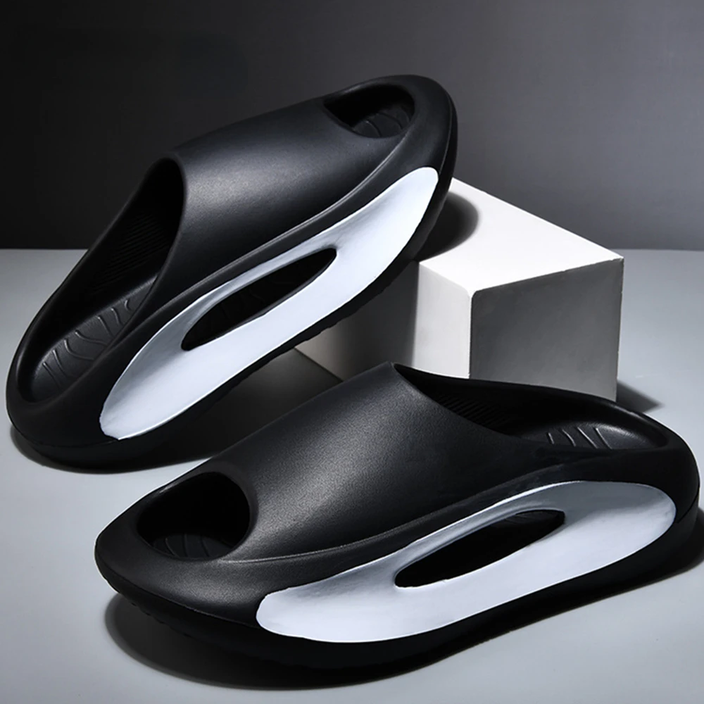 New Summer Sneaker Slippers For Women Men Thick Bottom Platform Slides Soft EVA Hollow Unisex Sandals Casual Beach Shoes
New Summer Sneaker Slippers For Women Men Thick Bottom Platform Slides Soft EVA Hollow Unisex Sandals Casual Beach Shoes