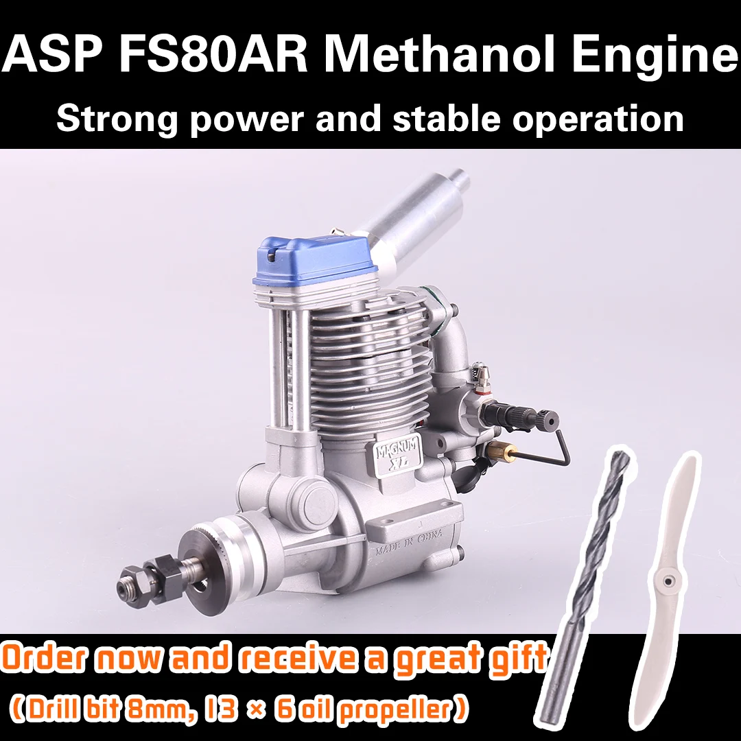 ASP FS80AR 12,8 куб.см 80-классный четырехтактный метаноловый нитродвигатель для радиоуправляемой модели самолета с неподвижным крылом
ASP FS80AR 12,8 куб.см 80-классный четырехтактный метаноловый нитродвигатель для радиоуправляемой модели самолета с неподвижным крылом
