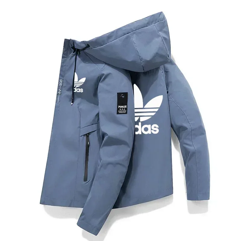 2025 New Men's Hooded Jacket Spring and Autumn Brand Men's Windbreaker Fashion Casual Zipper Hooded Jacket Men's Slim Fit Jacke
2025 New Men's Hooded Jacket Spring and Autumn Brand Men's Windbreaker Fashion Casual Zipper Hooded Jacket Men's Slim Fit Jacke