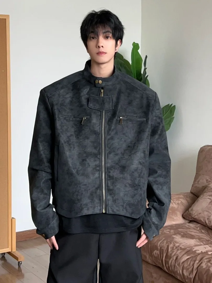 Men's ort Leather Jaet Flight Jaet Baseball Sle Korean System Cleanfit Ka Fall Season Polyester Fiber Zipper Closure
Men's ort Leather Jaet Flight Jaet Baseball Sle Korean System Cleanfit Ka Fall Season Polyester Fiber Zipper Closure