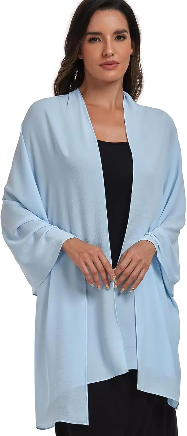 Chiffon shawl wrap for women warm scarf for wedding evening bridal pashmina lightweight elegant accessory
Chiffon shawl wrap for women warm scarf for wedding evening bridal pashmina lightweight elegant accessory
