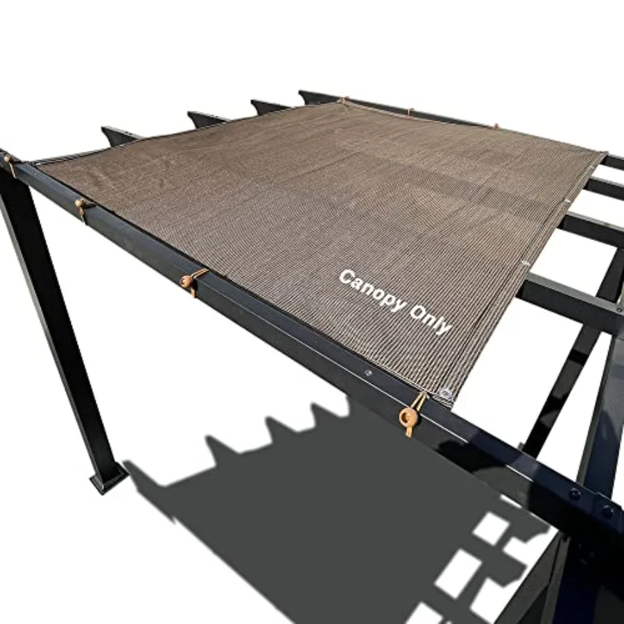 Outdoor Pergola Sun Shade Cover Cloth Patio Canopy HDPE Permeable with Grommets 10' x 10
Outdoor Pergola Sun Shade Cover Cloth Patio Canopy HDPE Permeable with Grommets 10' x 10