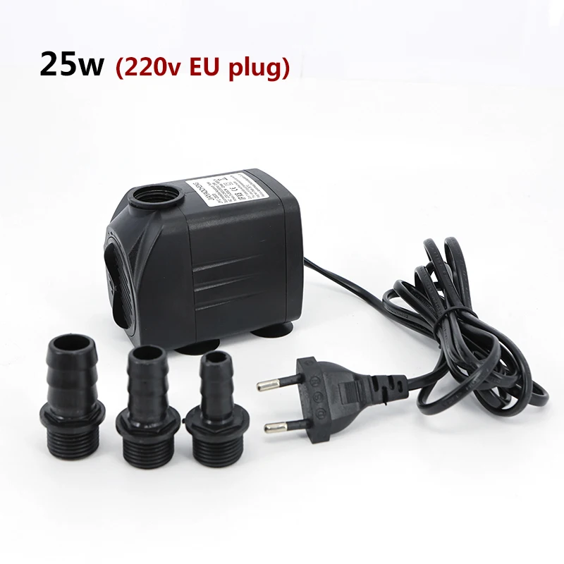 Водяной насос переменного тока 220 В, 25 Вт, 1800 л/ч, светильник для аквариума, погружной фонтан, воздушный пруд для рыбы, водяной насос, вилка питания европейского стандарта
Водяной насос переменного тока 220 В, 25 Вт, 1800 л/ч, светильник для аквариума, погружной фонтан, воздушный пруд для рыбы, водяной насос, вилка питания европейского стандарта