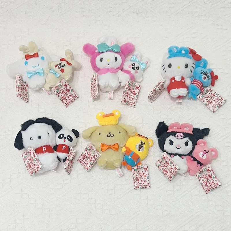 Hello Kitty Cinnamoroll Melody Sanrio Kawaii Cartoon Plush Toy stuffed Doll Keychain Bag Pendant Decoration Girls Holiday Gift
Hello Kitty Cinnamoroll Melody Sanrio Kawaii Cartoon Plush Toy stuffed Doll Keychain Bag Pendant Decoration Girls Holiday Gift