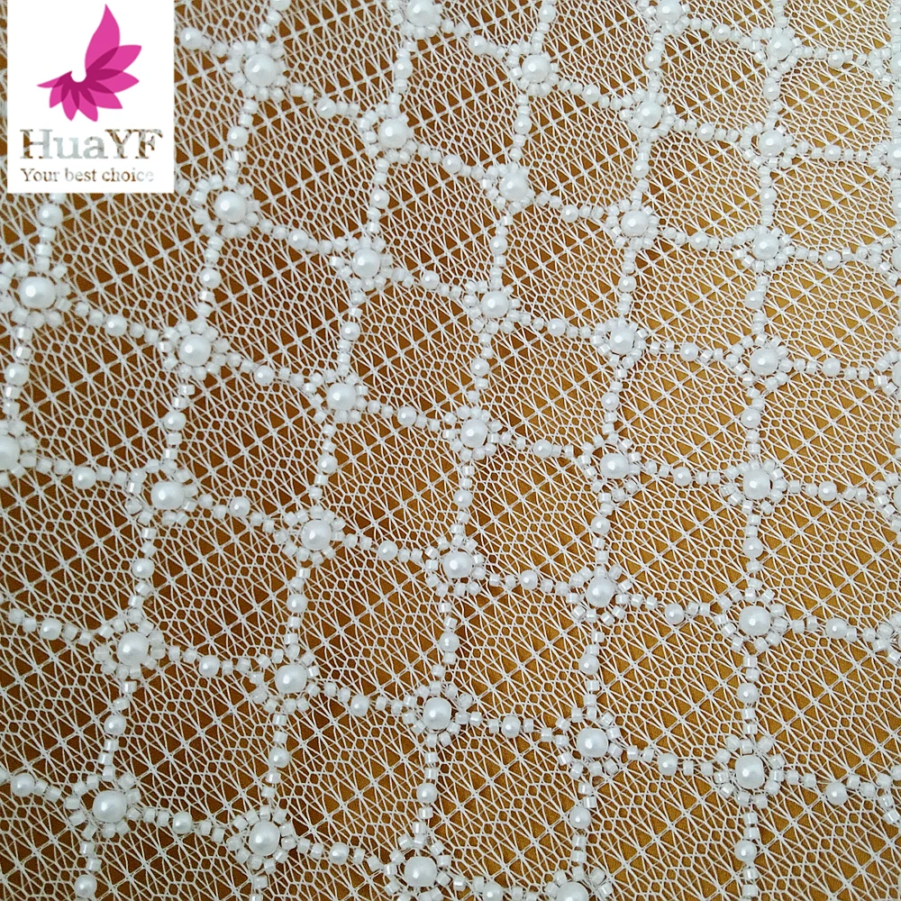 1 Yard High Quality Off White Pearls Wedding Fabric Sequin Bridal Beaded Embroidery Mesh Lace HY3152
1 Yard High Quality Off White Pearls Wedding Fabric Sequin Bridal Beaded Embroidery Mesh Lace HY3152