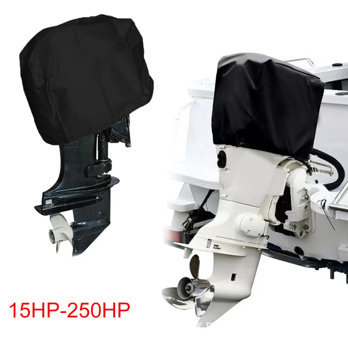 Waterproof 210D Canvas Half Boat Motor Engine Cover Anti-Sun Dustproof Marine Engine Protector for 15HP-250HP Outboards
Waterproof 210D Canvas Half Boat Motor Engine Cover Anti-Sun Dustproof Marine Engine Protector for 15HP-250HP Outboards