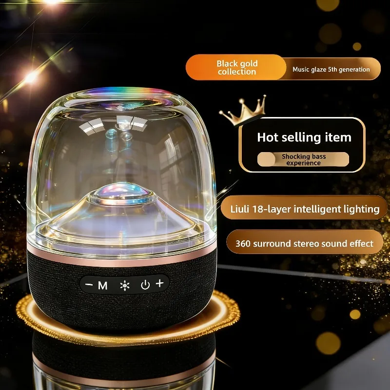 HK50 Crystal 5.3 Bluetooth Speaker - RGB Light & Bass Booster, PC Home Audio System, 2026 Gift element motocicletas elétricas
HK50 Crystal 5.3 Bluetooth Speaker - RGB Light & Bass Booster, PC Home Audio System, 2026 Gift element motocicletas elétricas