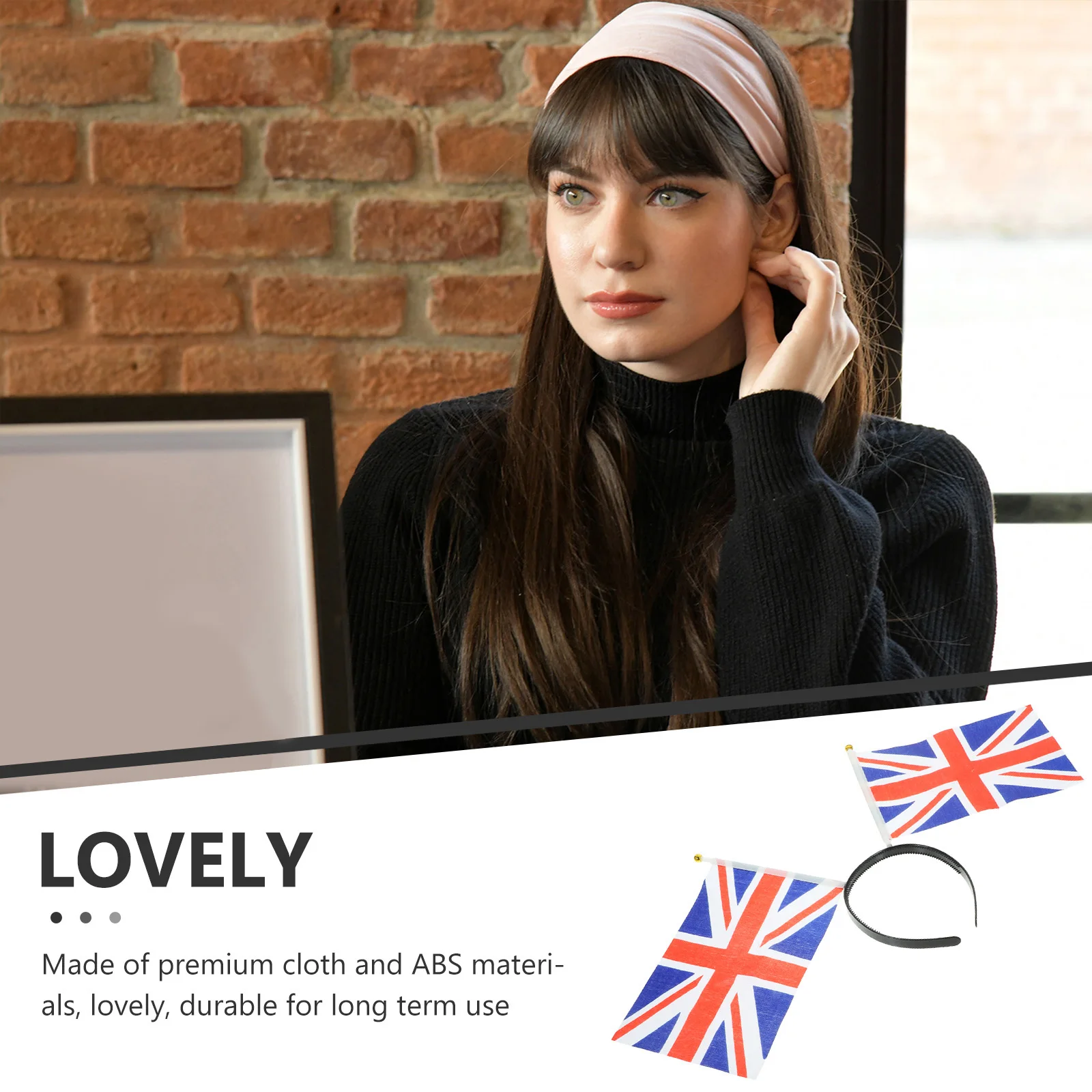 Festive Holiday Head Hoop British Flag England Decorative Hairband Masquerade Party Accessory Prop Elastic Durable Universal
Festive Holiday Head Hoop British Flag England Decorative Hairband Masquerade Party Accessory Prop Elastic Durable Universal