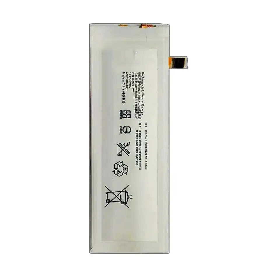 Аккумулятор мобильного телефона AGPB016-A001 2600 мАч для Sony Xperia M5 E5603 E5606 E5653 E5633 E5643 E5663 E5603 E5606
Аккумулятор мобильного телефона AGPB016-A001 2600 мАч для Sony Xperia M5 E5603 E5606 E5653 E5633 E5643 E5663 E5603 E5606