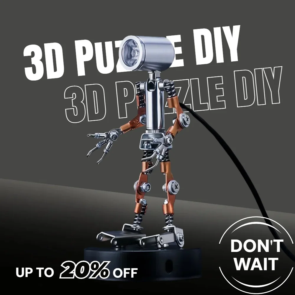 60PCS Creative ornament 3D puzzle assembly model collection, practical reading, retro spotlight, birthday, holiday gift
60PCS Creative ornament 3D puzzle assembly model collection, practical reading, retro spotlight, birthday, holiday gift