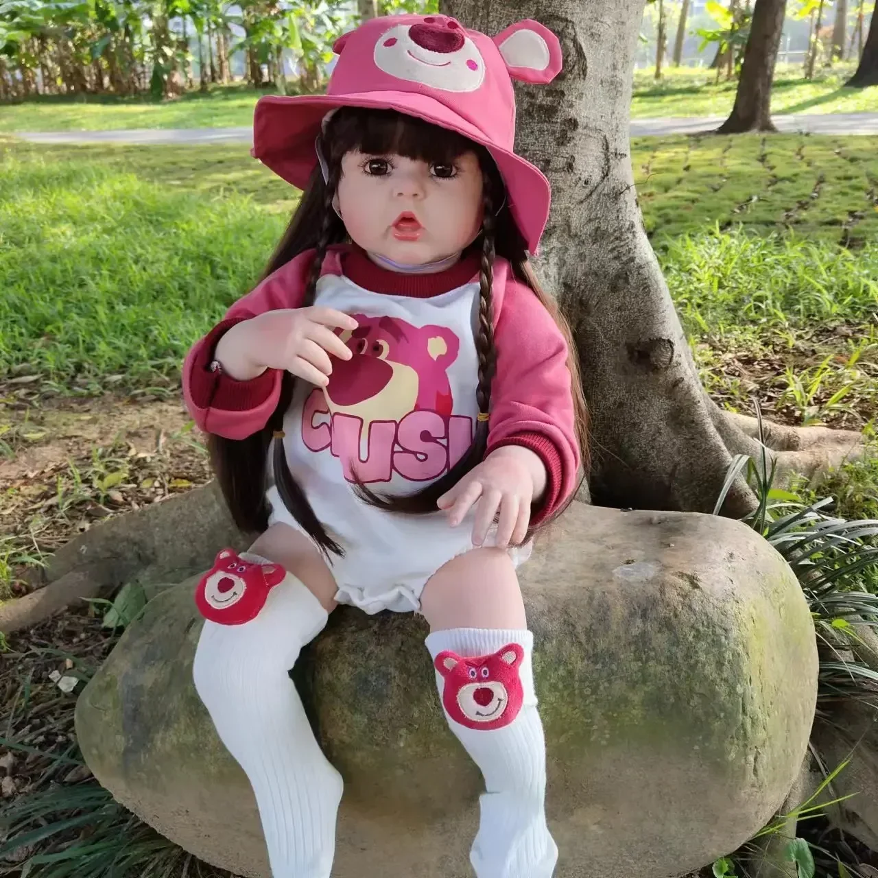 60cm Simulation doll Baby Doll Movable Figures Fashion Dolls Reborned Baby Toy Doll Vivid Realistic Stimulate Toys Kids gift
60cm Simulation doll Baby Doll Movable Figures Fashion Dolls Reborned Baby Toy Doll Vivid Realistic Stimulate Toys Kids gift