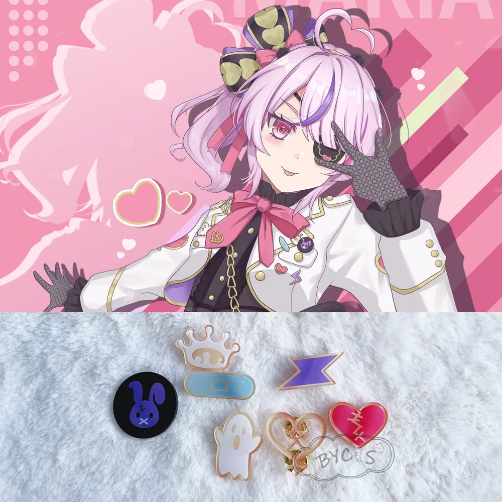 NIJISANJI Vtuber Maria Marionette Cos Backpack Clothing Accessories Lapel Pins Brooches Anime Badge Gifts Girls
NIJISANJI Vtuber Maria Marionette Cos Backpack Clothing Accessories Lapel Pins Brooches Anime Badge Gifts Girls