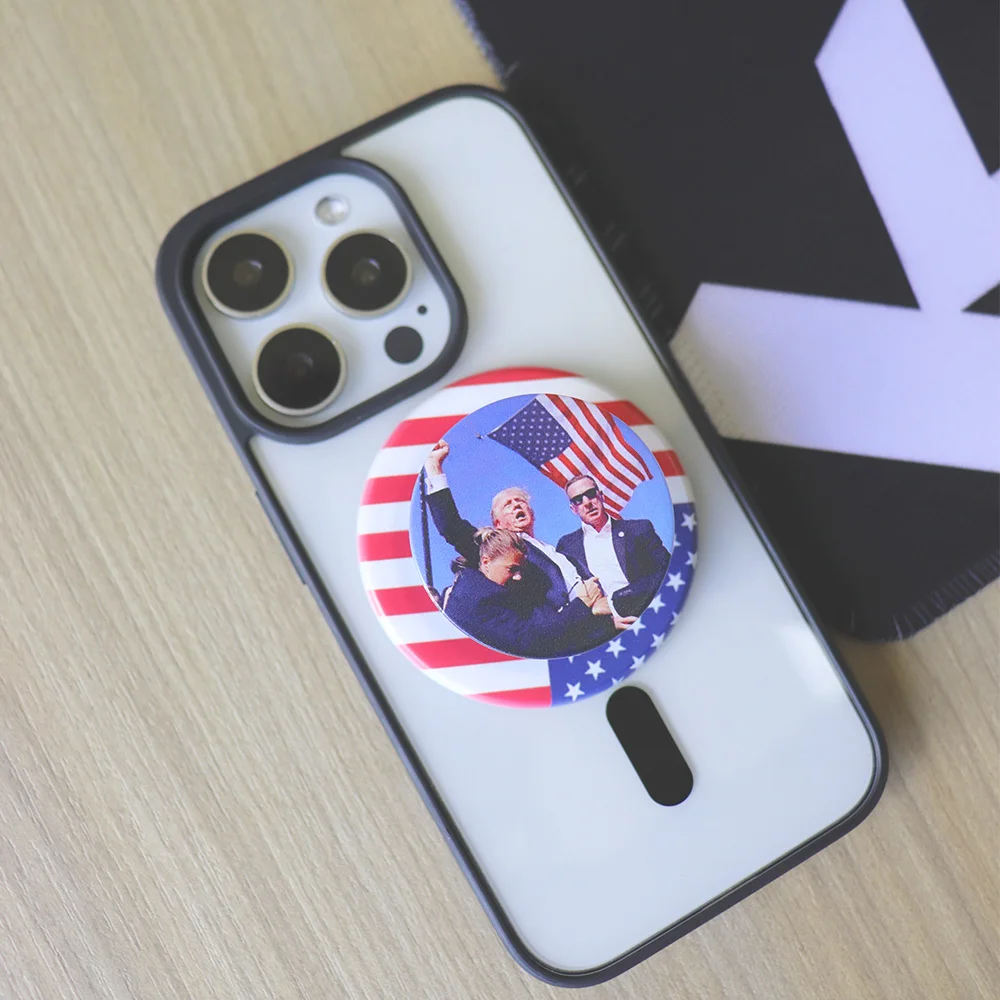 2024 US Fight for Election Magnetic Attraction Bracket for iphone 15 14 13 12 11 pro max High-quality Mobile Phone holder
2024 US Fight for Election Magnetic Attraction Bracket for iphone 15 14 13 12 11 pro max High-quality Mobile Phone holder