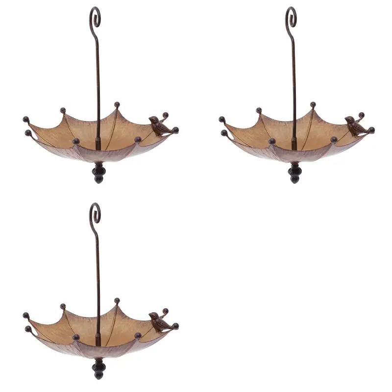 AS94-3X Umbrella-Shaped Bird Trough,Hanging Bird Feeder Tray For Outdoors Metal Bird Bath Pond Or Drinker
AS94-3X Umbrella-Shaped Bird Trough,Hanging Bird Feeder Tray For Outdoors Metal Bird Bath Pond Or Drinker