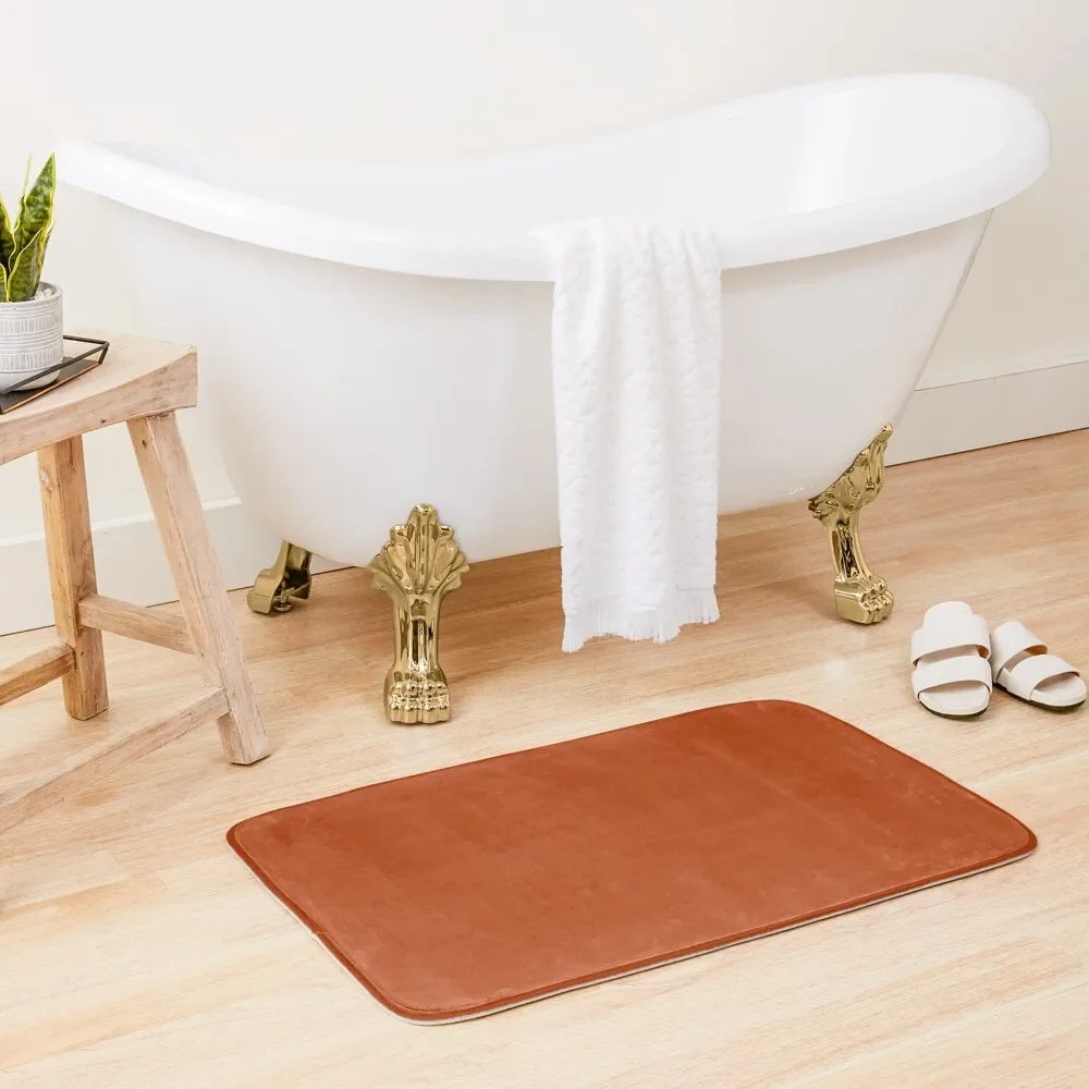 Solid Rust Solid Color Bath Mat Bathroom And Shower Products Rug Foot Things For Bathroom Carpet Anti Slip Mat
Solid Rust Solid Color Bath Mat Bathroom And Shower Products Rug Foot Things For Bathroom Carpet Anti Slip Mat