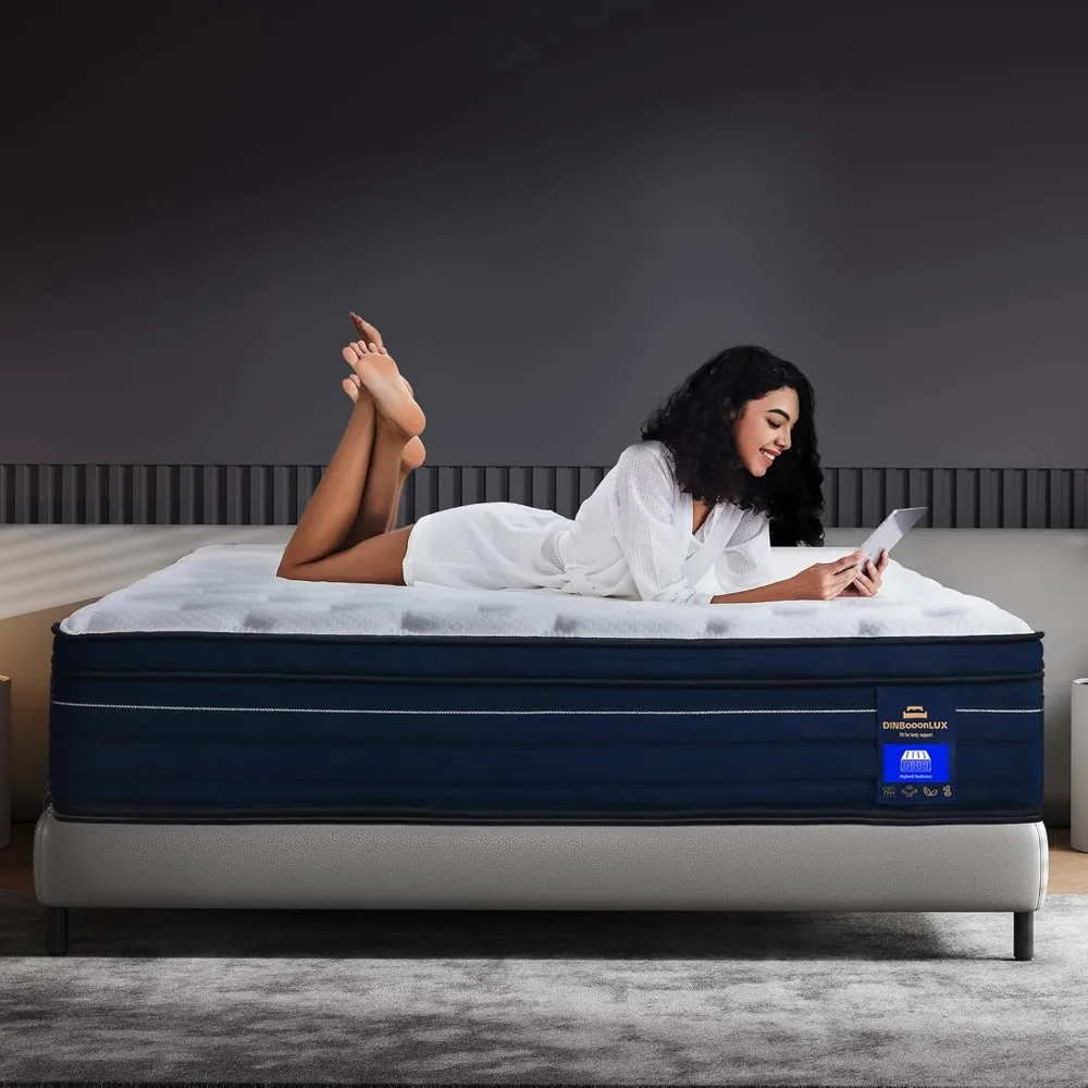 14 inch queen memory foam hybrid mattress in a box with motion isolation and pressure relief, medium firm support
14 inch queen memory foam hybrid mattress in a box with motion isolation and pressure relief, medium firm support