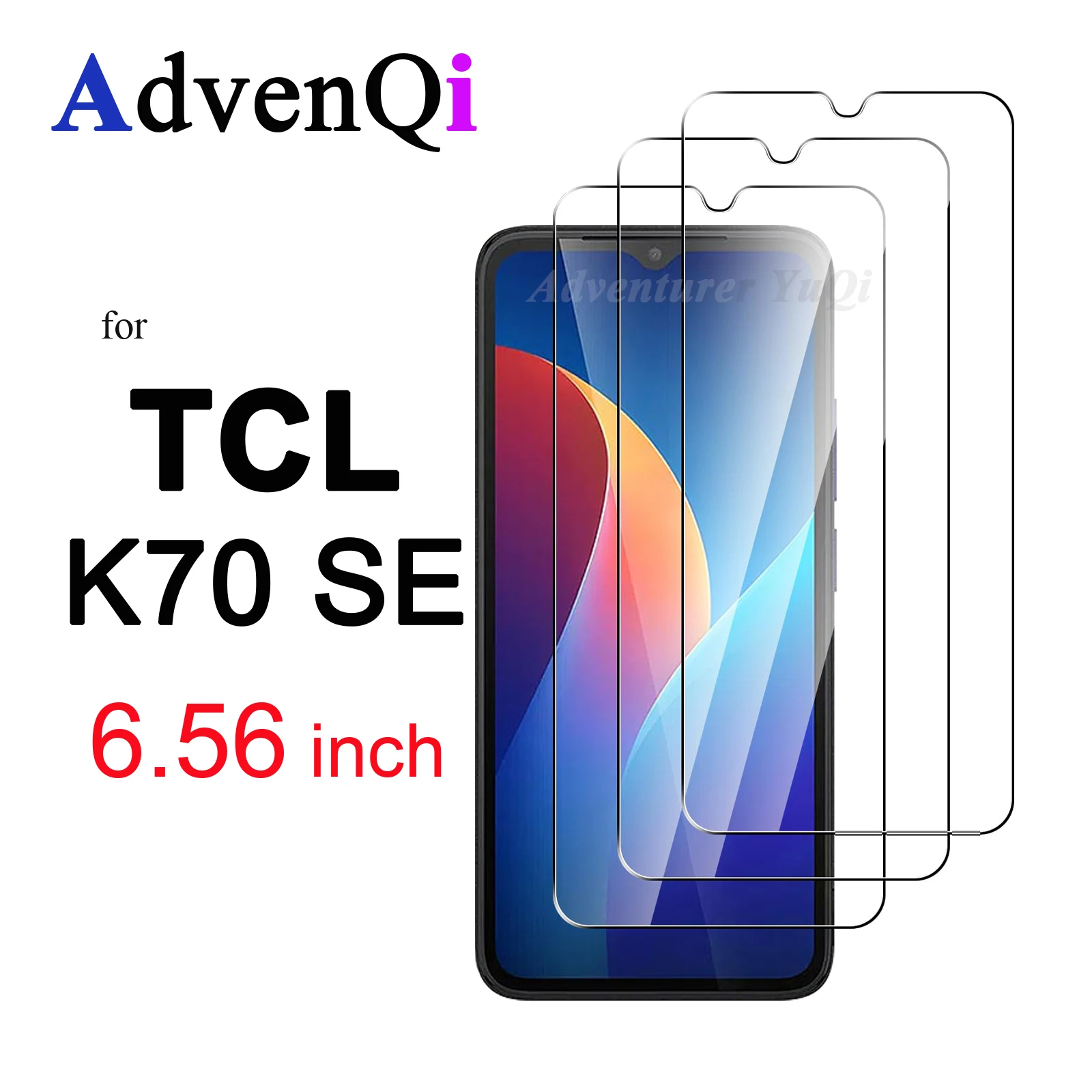 Screen Protector For TCL K70 SE 6.56 inch Tempered Glass HD 9H Transparent Clear Anti Scratch Case Friendly
Screen Protector For TCL K70 SE 6.56 inch Tempered Glass HD 9H Transparent Clear Anti Scratch Case Friendly