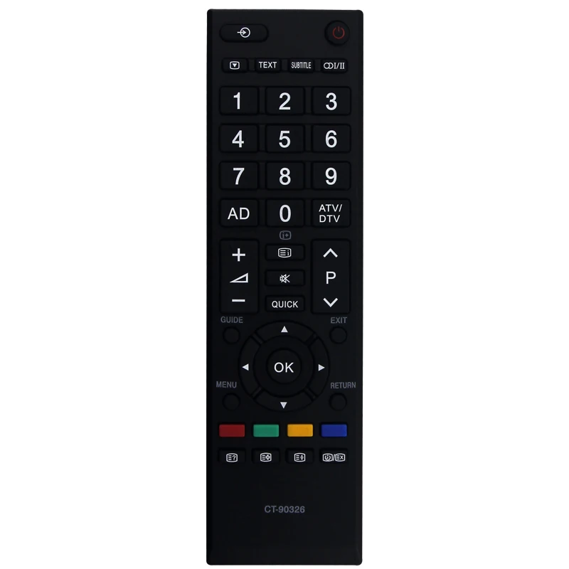 Совместим с телевизором Toshiba CT-90380 90386 90325 19AV616DB 22AV616DB 26AV615DB Пульт дистанционного управления CT-90326 Замена запасных частей
Совместим с телевизором Toshiba CT-90380 90386 90325 19AV616DB 22AV616DB 26AV615DB Пульт дистанционного управления CT-90326 Замена запасных частей